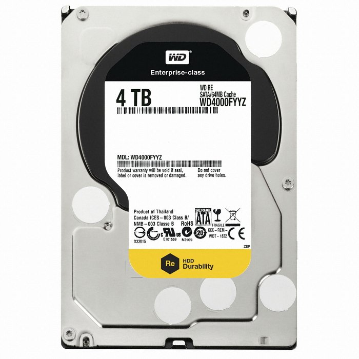 Western Digital WD 4TB RE WD4000FYYZ (SATA3/7200/64M)_이미지