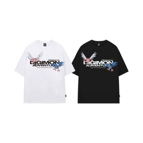 오드스튜디오 ODDSTUDIO 디지몬 어드벤처 PicklemonPicodevimon Overfit T-shirt 2COLOR OO5AU.._이미지