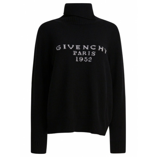 지방시 라프리마 여성 파리스 1952 터틀넥 스웨터 BW90VE4ZSN 001 블랙 /3_이미지