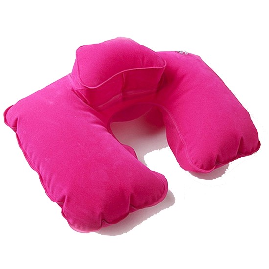 BC 2단 에어 목베개 (핑크)