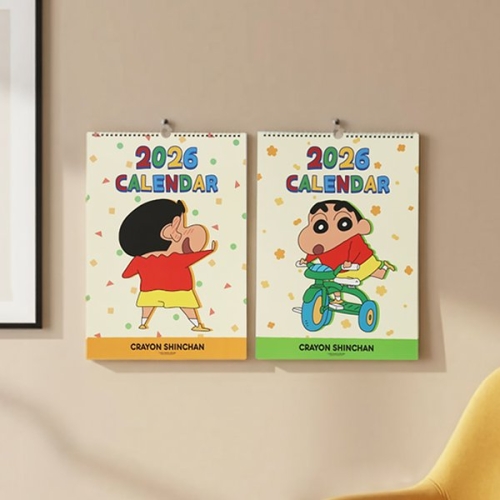 2026 짱구는 못말려 벽걸이 캘린더