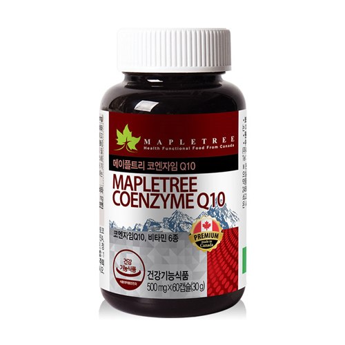 메이플트리 코엔자임 Q10 500mg 60캡슐 (1개)_이미지