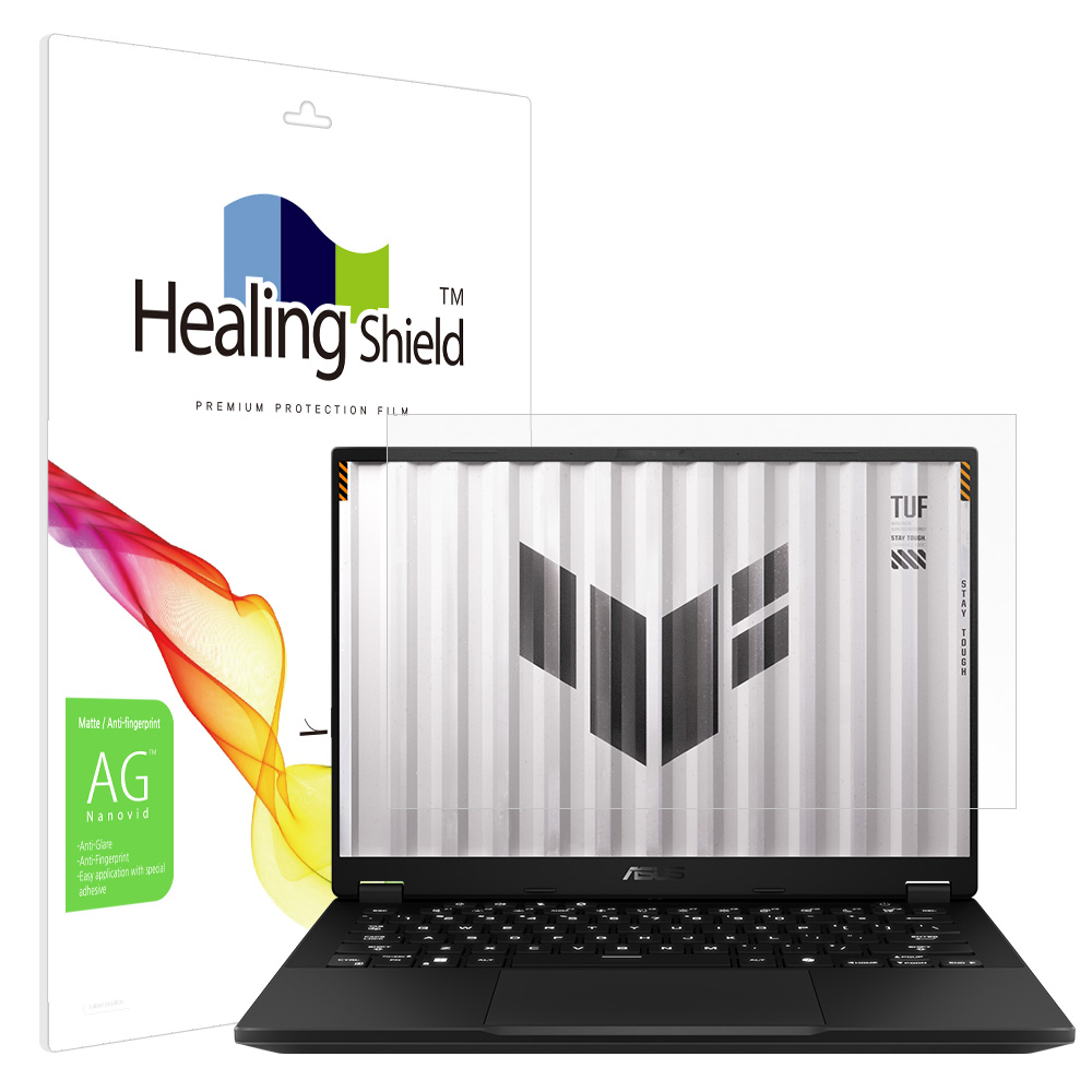 폰트리 힐링쉴드 ASUS TUF Gaming A14 2024 저반사 지문방지 액정보호필름