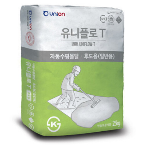 유니플로T 자동수평몰탈 후도용 25kg