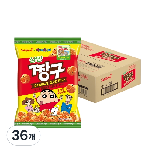 삼양식품 짱구 115g (36개)