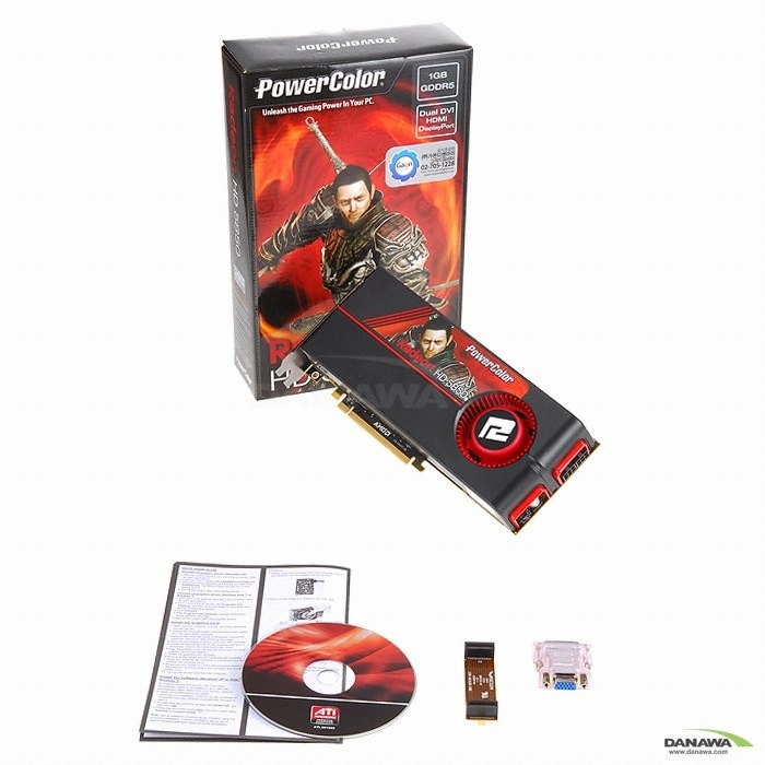 PowerColor �󵥿� HD 5850 �������� HDMI D5 1GB