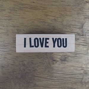 메세지 빈티지1 I Love you