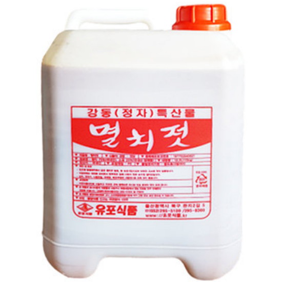 유포식품 유포 멸치젓 15kg [1개]