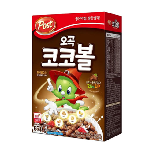 동서식품 포스트 오곡 코코볼 570g (1개)