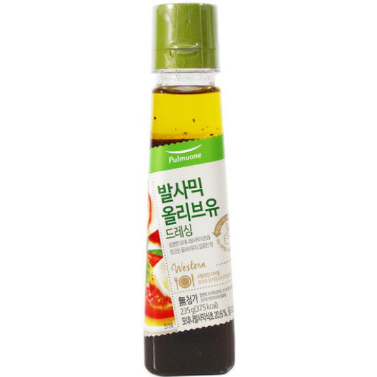 풀무원 올리브유 발사믹 드레싱 235g (2개)_이미지