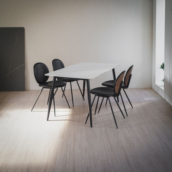 스윙 통세라믹 식탁 1400