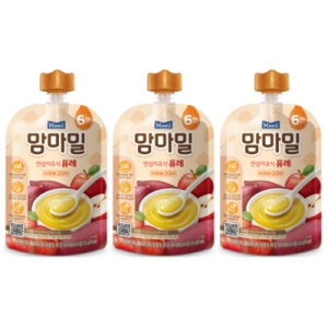 매일유업 맘마밀 안심이유식 퓨레 사과와 고구마 100g
