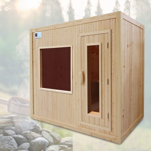 친환경편백아트 편백 건습식 핀란드 사우나 4인 P953