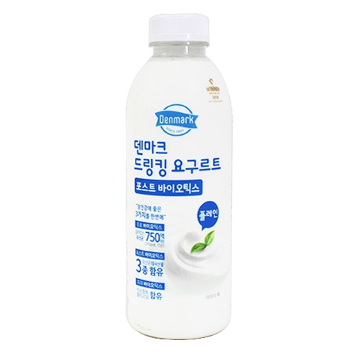 드링킹 요구르트 포스트 바이오틱스 플레인 750ml