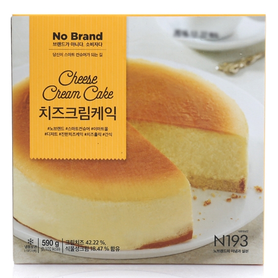 이마트 노브랜드 치즈크림 케익 590g (1개)_이미지