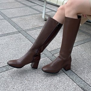소보제화 카리브 스퀘어 롱부츠 6cm