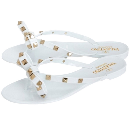 발렌티노 락스터드 리본 플랫 샌들 XW2S0552 PVS 001_이미지