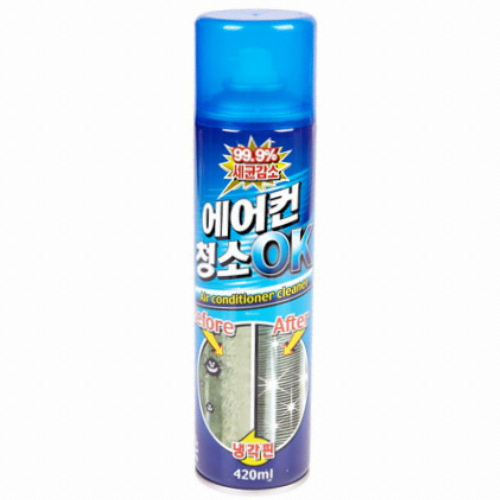중외산업 에어컨청소OK 420ml (1개)_이미지
