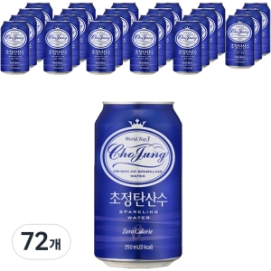일화 초정탄산수 플레인 350ml 72개