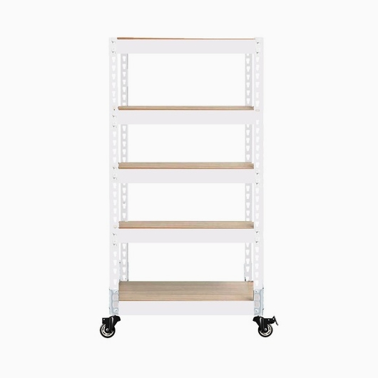 스피드랙 우레탄바퀴 5단 이동식 선반 800x500 (120cm(높이))_이미지