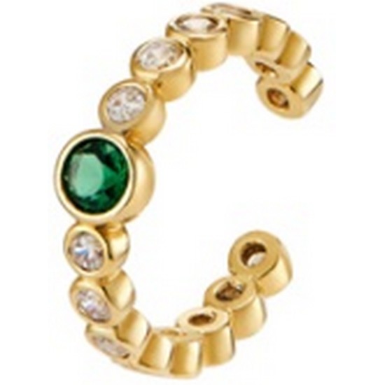 타티아나 CZ 포인트 큐빅 이어커프 EC1708