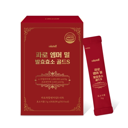 비웰 파로 엠머 밀 발효효소 골드S 30포 (1개)_이미지