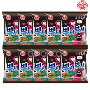 오뚜기 뿌셔뿌셔 버터구이 오징어맛 90g (10개)