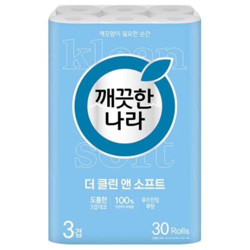 더 클린 앤 소프트 30m (30롤)