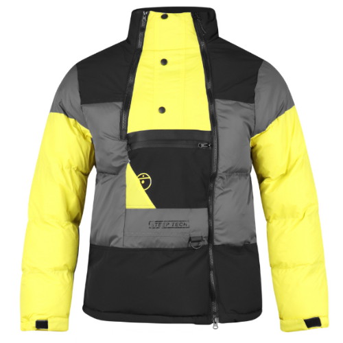 럭스골프 사이드 집업 스팁 테크 패딩 점퍼 PF4W817