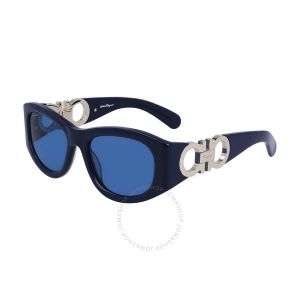 살바토레페라가모 페라가모 선글라스 Red Oval SF1082S 600 53