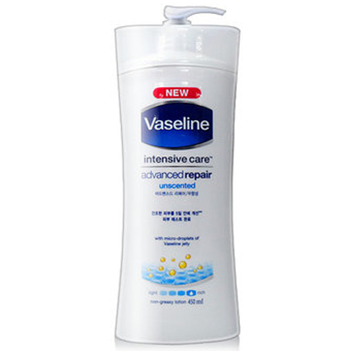 바세린 인텐시브 케어 어드밴스드 리페어 바디로션 450ml (1개)_이미지