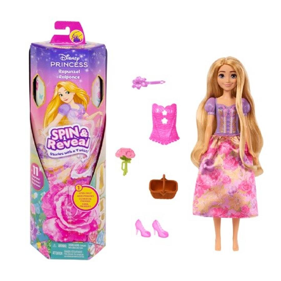 마텔 디즈니프린세스 스핀앤리빌 라푼젤 인형플레이세트 -HTV86