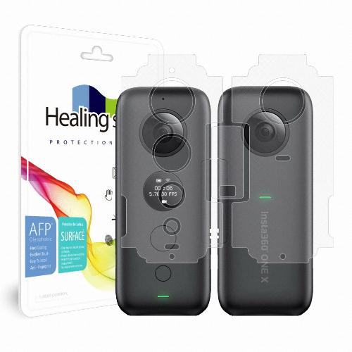 인스타360 ONE X용 AFP 올레포빅 액정보호필름 세트