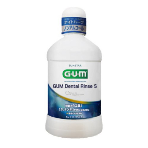 GUM 무알콜 구강청결제 덴탈린스S 250ml