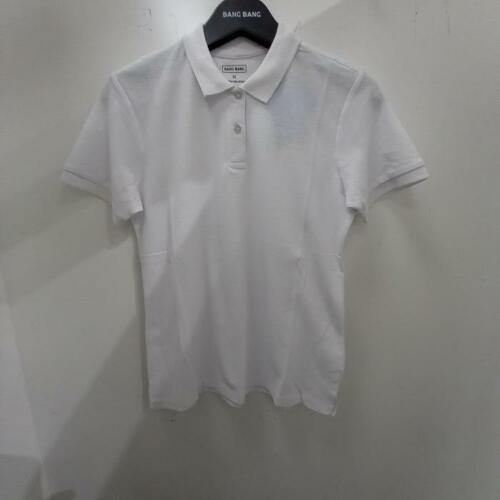 여성 면 카라 반팔 티셔츠 NTZ541