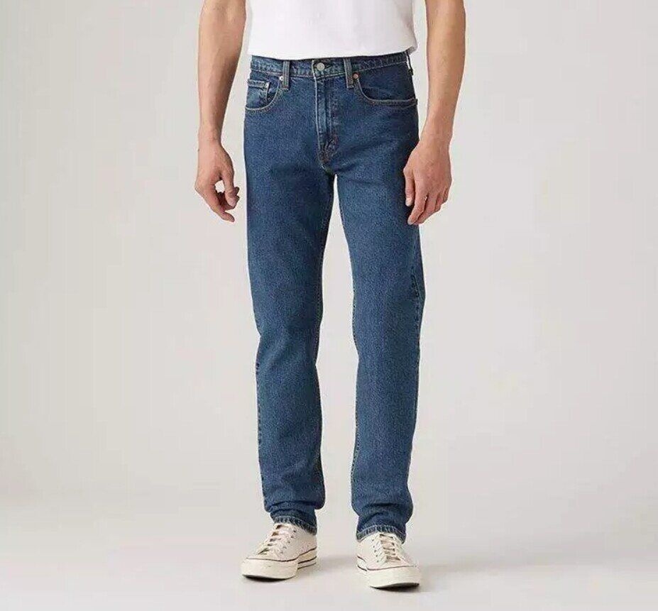 남성용 502 테이퍼드 진 사계절 진1671_GN 구리