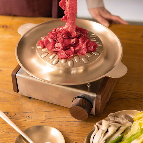 방짜유기 신 불고기판 2인용