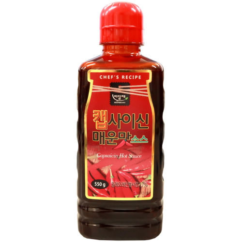 푸드코리아 미담채 캡사이신 매운맛소스 550g (1개)