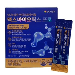GC녹십자 마이크로바이옴 맥스바이오틱스 프로 4g 30포이미지입니다. 누르면 해당 게시물로 새창이동합니다.