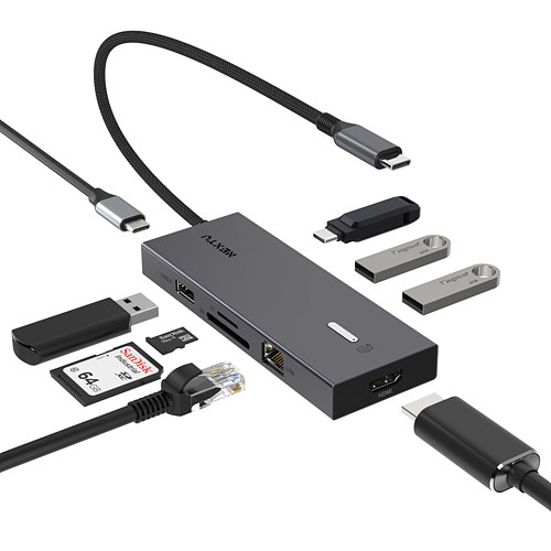 이지넷유비쿼터스 NEXTU 유가우 (9포트/USB 3.0 Type C)_이미지