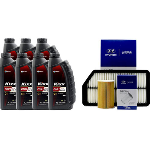 GS칼텍스 킥스 파오1 0W30 + 순정필터 팰리세이드 디젤_이미지