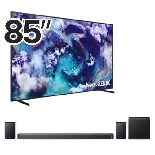 삼성전자 네오QLED KQ85QNF900FXKR (스탠드+사운드바, HW-Q930F)