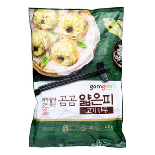 곰곰 얇은피 고기만두 1kg이미지입니다. 누르면 해당 게시물로 새창이동합니다.