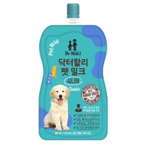 유담 닥터할리 펫밀크 시니어 200ml (1개)_이미지