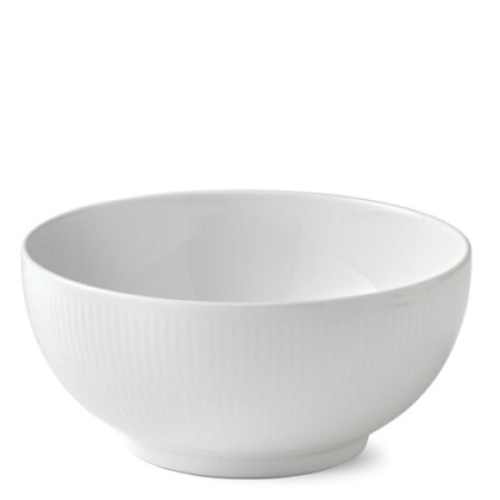  로얄코펜하겐 화이트 플루티드 볼 21cm