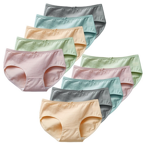 지나홈  데일리 면 팬티 10종 (10매)