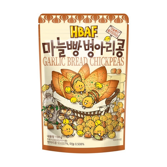 (주)바프 HBAF 마늘빵 병아리콩 150g (6개)