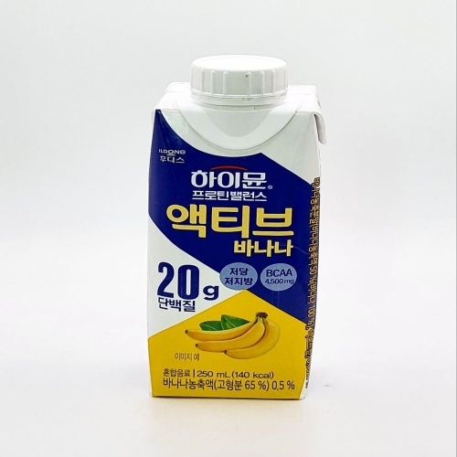 일동후디스 하이뮨 프로틴 밸런스 액티브 바나나 250ml (36개)_이미지