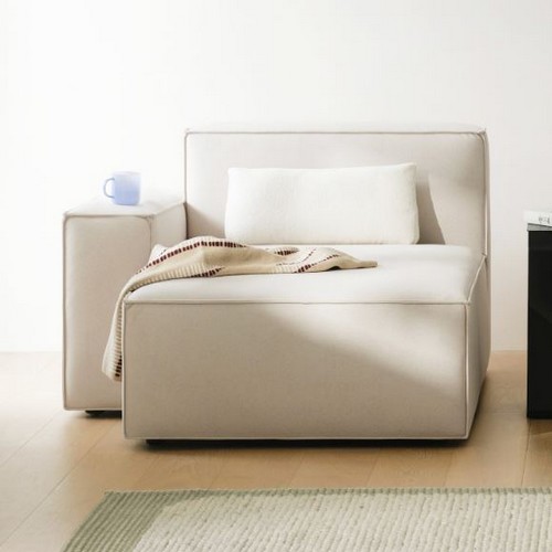 로쿰 카우치 패브릭 소파 1인용