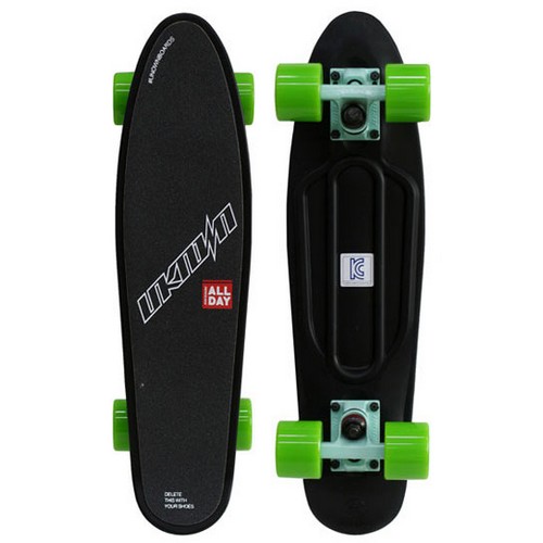 웰노운컴퍼니 언노운 클래식 크루저보드 22인치 블랙그린_이미지
